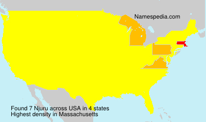 Surname Njuru in USA Surname Njuru in USA