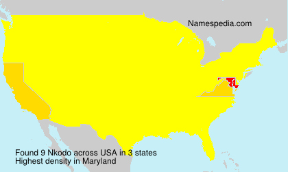 Surname Nkodo in USA Surname Nkodo in USA