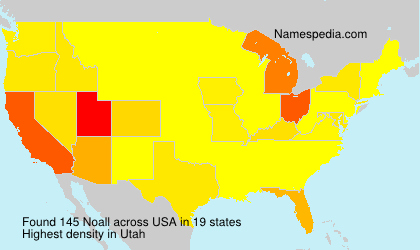 Surname Noall in USA Surname Noall in USA