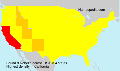 Surname Nobella in USA Surname Nobella in USA