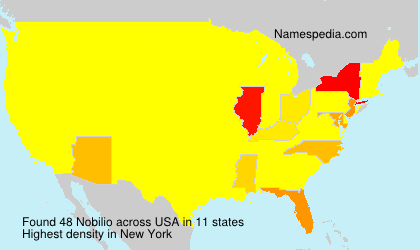 Surname Nobilio in USA Surname Nobilio in USA