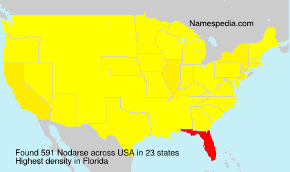 Surname Nodarse in USA Surname Nodarse in USA