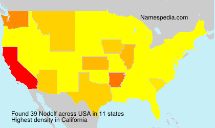 Surname Nodolf in USA Surname Nodolf in USA