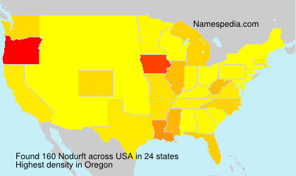 Surname Nodurft in USA Surname Nodurft in USA