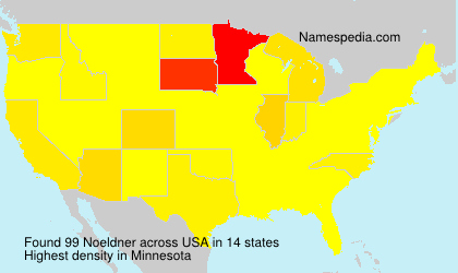 Surname Noeldner in USA Surname Noeldner in USA