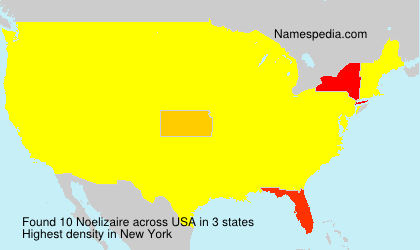 Surname Noelizaire in USA Surname Noelizaire in USA