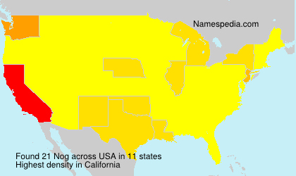 Surname Nog in USA Surname Nog in USA