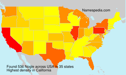Surname Nogle in USA Surname Nogle in USA