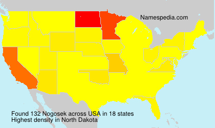 Surname Nogosek in USA Surname Nogosek in USA