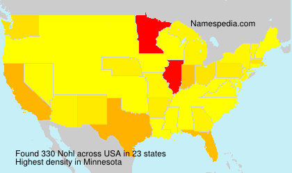 Surname Nohl in USA Surname Nohl in USA