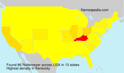Surname Noltemeyer in USA Surname Noltemeyer in USA