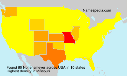 Surname Noltensmeyer in USA Surname Noltensmeyer in USA