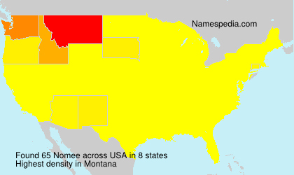 Surname Nomee in USA Surname Nomee in USA