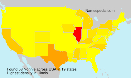 Surname Nonnie in USA