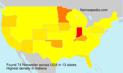 Surname Nonweiler in USA Surname Nonweiler in USA