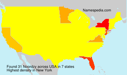 Surname Noordzy in USA Surname Noordzy in USA