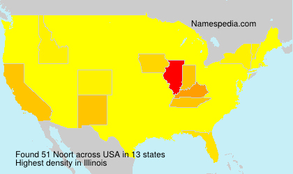 Surname Noort in USA Surname Noort in USA