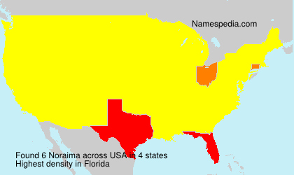 Surname Noraima in USA Surname Noraima in USA