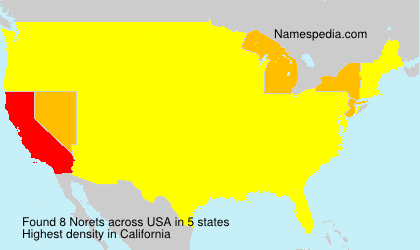 Surname Norets in USA Surname Norets in USA