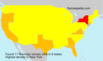 Surname Normalyn in USA Surname Normalyn in USA