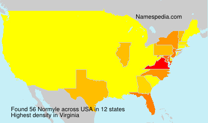 Surname Normyle in USA Surname Normyle in USA