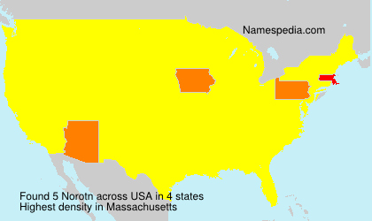 Surname Norotn in USA Surname Norotn in USA