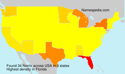 Surname Norrix in USA Surname Norrix in USA