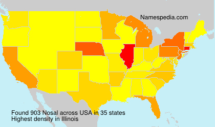 Surname Nosal in USA Surname Nosal in USA