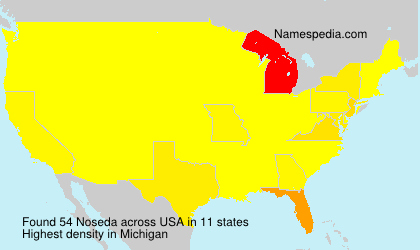 Surname Noseda in USA Surname Noseda in USA
