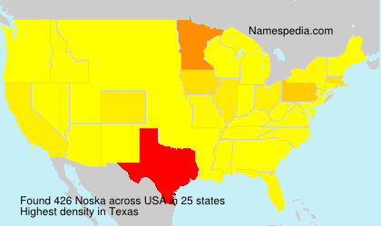 Surname Noska in USA