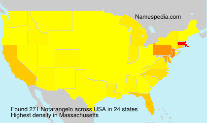 Surname Notarangelo in USA Surname Notarangelo in USA