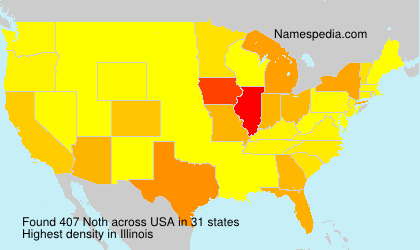 Surname Noth in USA Surname Noth in USA