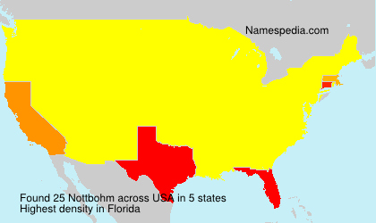 Surname Nottbohm in USA Surname Nottbohm in USA