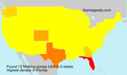 Surname Nottling in USA Surname Nottling in USA