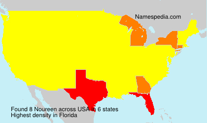 Surname Noureen in USA Surname Noureen in USA