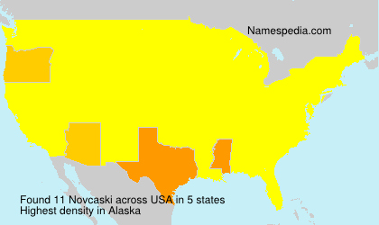 Surname Novcaski in USA Surname Novcaski in USA