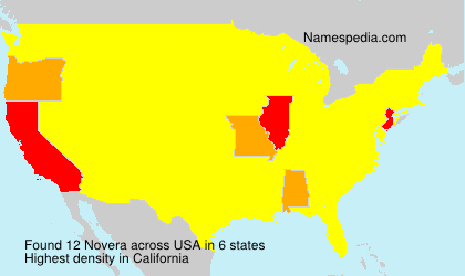 Surname Novera in USA Surname Novera in USA