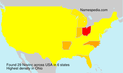 Surname Novinc in USA Surname Novinc in USA