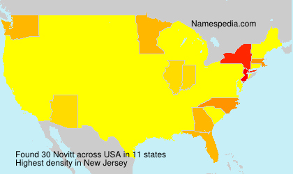 Surname Novitt in USA Surname Novitt in USA