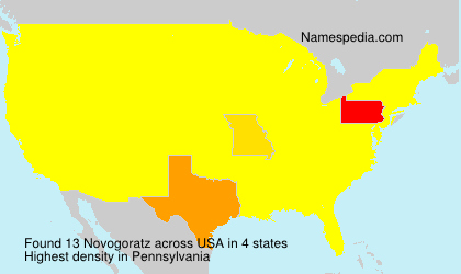 Surname Novogoratz in USA Surname Novogoratz in USA