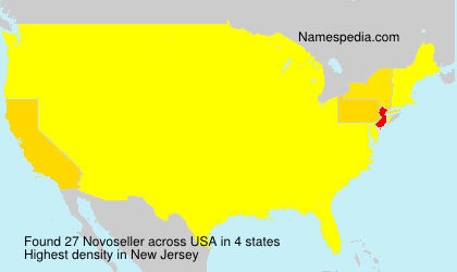 Surname Novoseller in USA Surname Novoseller in USA