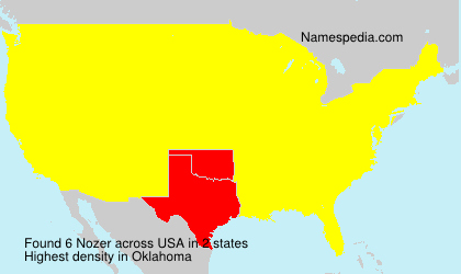 Surname Nozer in USA Surname Nozer in USA