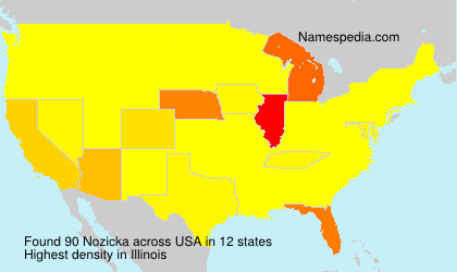 Surname Nozicka in USA Surname Nozicka in USA