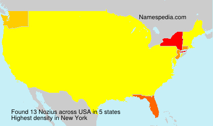 Surname Nozius in USA Surname Nozius in USA