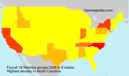Surname Nsimba in USA Surname Nsimba in USA
