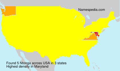 Surname Ntonga in USA Surname Ntonga in USA
