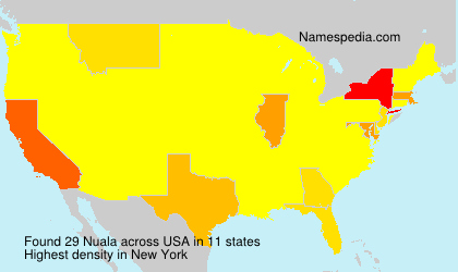Surname Nuala in USA