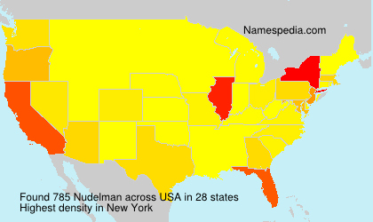 Surname Nudelman in USA Surname Nudelman in USA