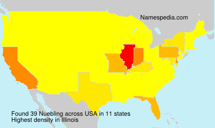 Surname Nuebling in USA Surname Nuebling in USA