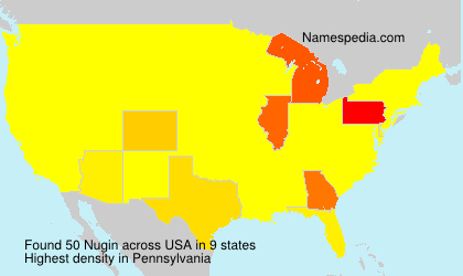 Surname Nugin in USA Surname Nugin in USA
